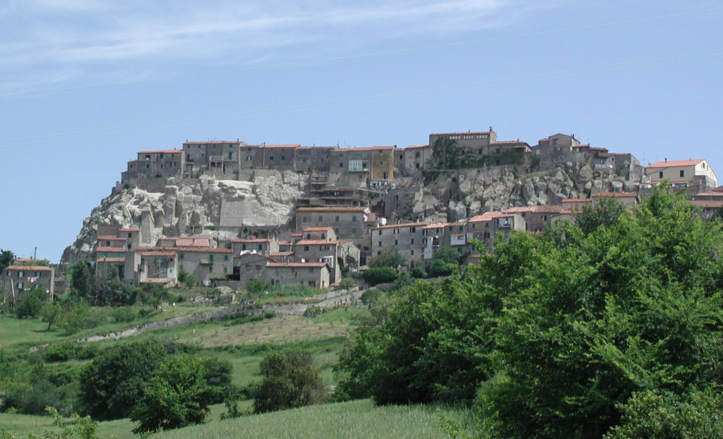 Vista della parete